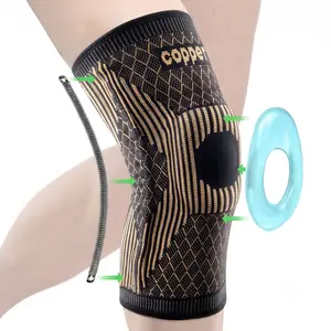 Professional Knee Brace for Patella Stability & Pain Relief - Compression Support with Patella Pad & Side Stabilizers for ACL/Meniscus tear , Running & Workout