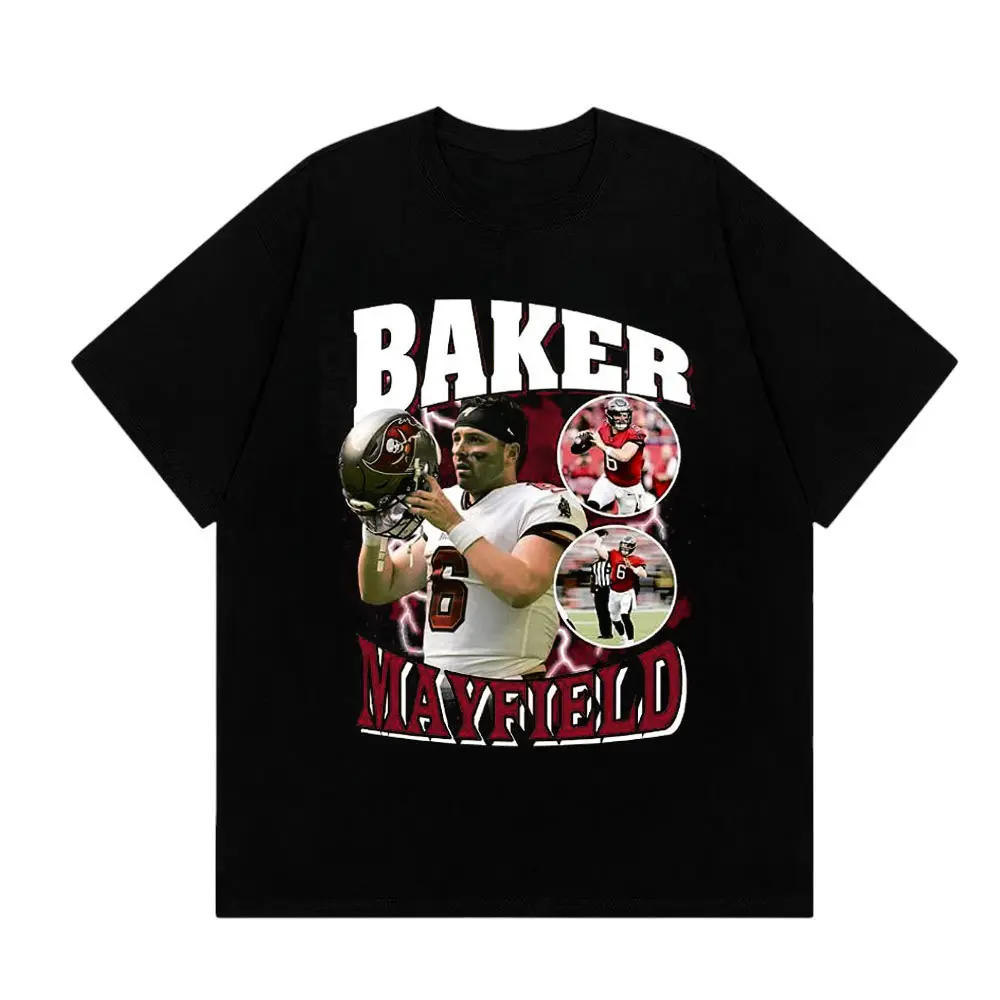 Baker Mayfield Football Graphic Tee, Game Day Unisex Cotton T-Shirt, Tampa Fan Apparel