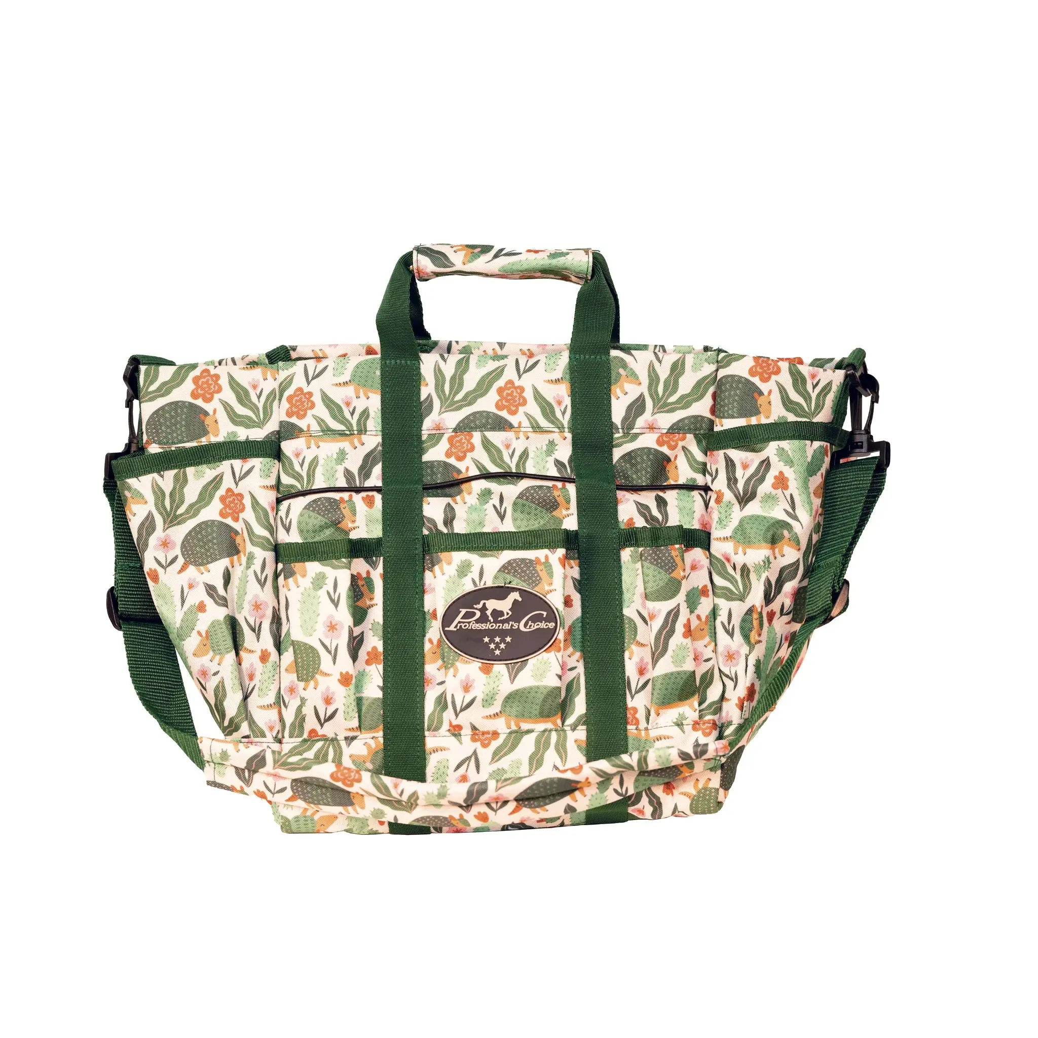 Professional's Choice Tack Tote Grooming Bag - Durable Multi-Pocket Equestrian Organizer ARMADILLO