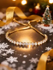 Christmas Women Bracelet, Iconic Design, Fashionable Comfortable Daily Wear Accessory, Perfect Gift Choice