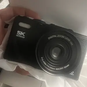 2025 Digital camera 5k,digital camera with flip screen,18X Digital Zoom Camera for vlogging,content creator camera,Portable Retro Camera，With for 2 batteries,Compact Travel Camera for Teens,Summer Gifts