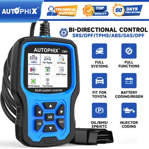 Autophix 7360 OBD2 Scanner for Toyota Full System Code Reader with Powerful Diagnostic Functions and Easy-to-Operate Design