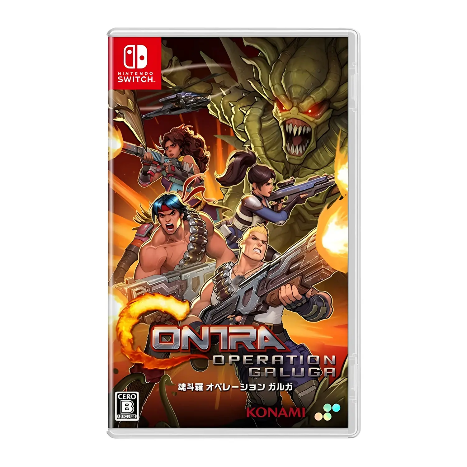 Nintendo Switch game - Contra: Operation Galuga - Japanese version