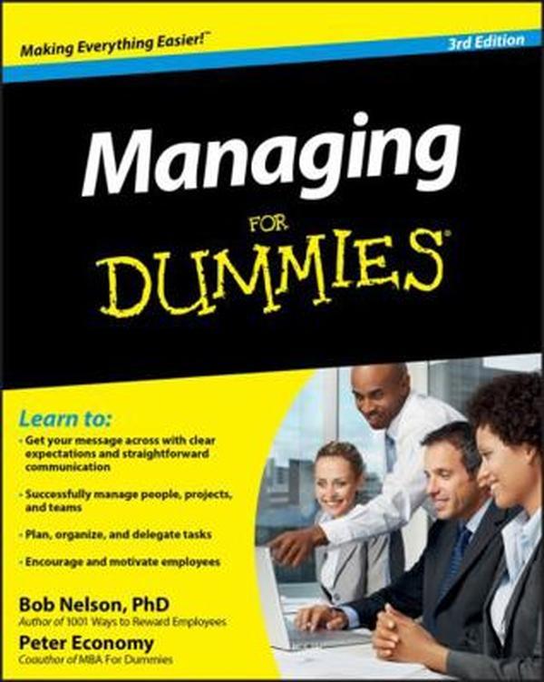 USED-Managing for Dummies 3e by Nelson, Bob (Paperback)