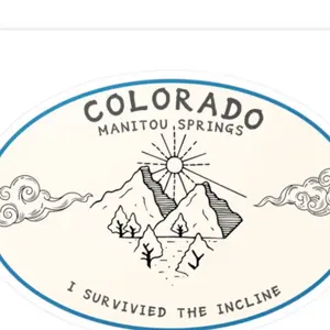 Colorado Manitou Incline Sticker