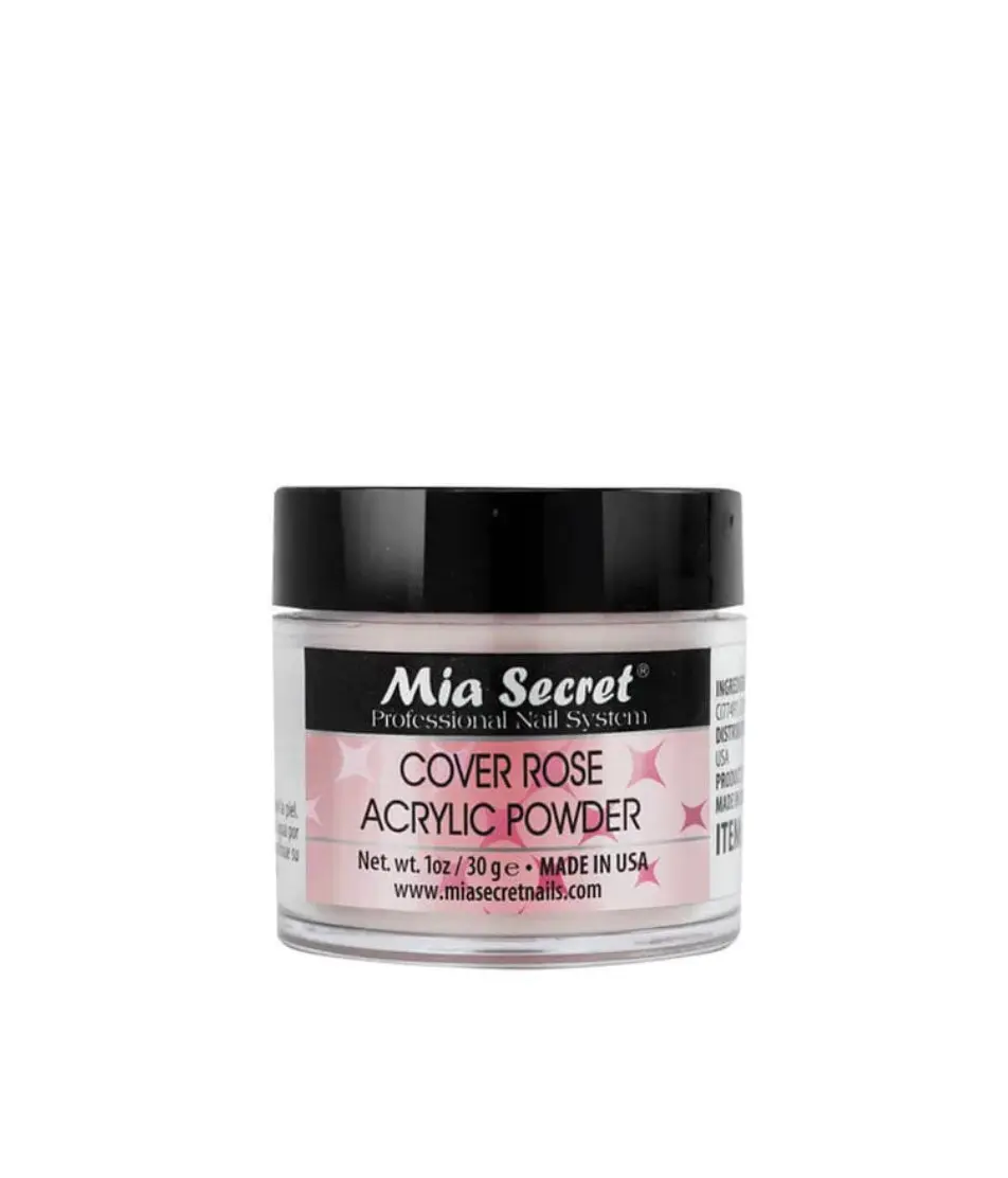 Cover Rose Full Coverage Acrylic Powder, Nail Art Decoration for Long-Lasting and Stylish Nail Enhancements, Stylish Acrylic Nails
