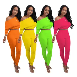 "The Aaliyah" Ribbed Crop Top 2 Piece Set Plus Size Jumpsuit Womenswear Overalls Women