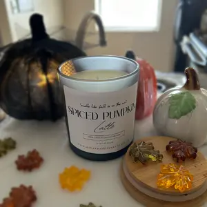 Spiced Pumpkin Latte - 11oz Candle