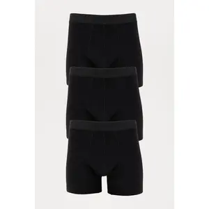 Essential Modal Boxer Brief 3 Pack - Black