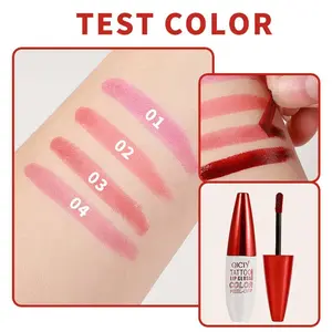 QICIY 4Pcs Peel Off Lip Liner Stain Set , Waterproof Nude Matte Lip Tint, Non-Fading Peel Off Lip Color, Effortless Precision & Full Coverage, 24H Color Hold