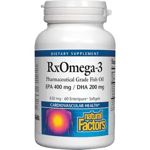 Natural Factors RxOmega-3 Factors 60 Softgels