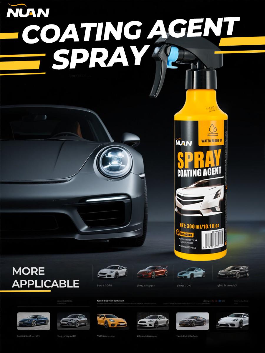 NUAN nano car coating spray-Premium Spray Coating, Super Scratch-Resistant & Long-Lasting Dazzling Shine!NUAN heavy duty degreaserNUAN heavy duty degreaser