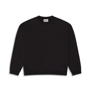 350 GSM 'Black' Fleece Crewneck 350 GSM 'Black' Fleece Crewneck