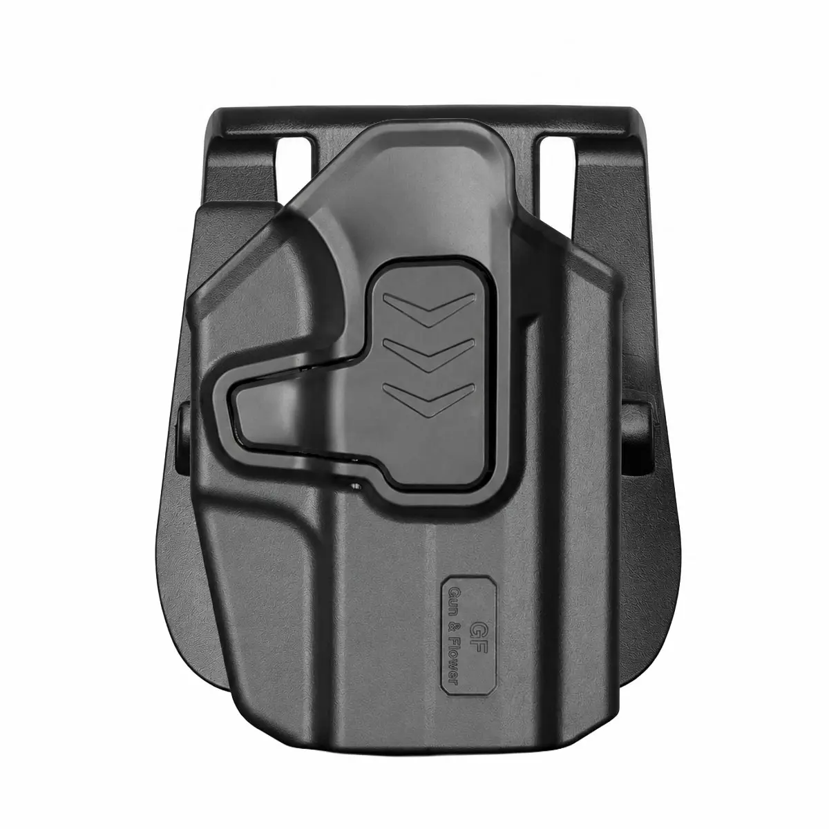 Tactical Scorpion Gear OWB Holster for Sig Sauer P365 X-Macro, Level II Retention Outside Waistband Holster with 360° Adjustable Paddle or Duty Belt Clip, Injection Molded Polymer