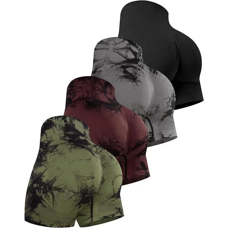 4 Packs (Black, Tie-dye Black/Army Green
