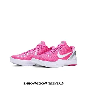 Scale Textured Bubble Mesh Low Top Court Sneakers Hot Pink Upper White Contrast Badge Silver Heel Trim Two-Tone Pink White Rubber Outsole Lightweight Anti-Slip Athletic Shoes With Full Original Box