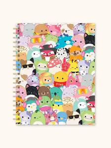 Squishmallows Back-to-Campus Squad Extra Large Spiral Notebook