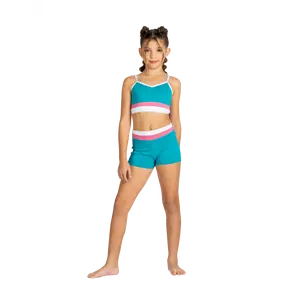 XODanceCo Triple Threat Child's Top