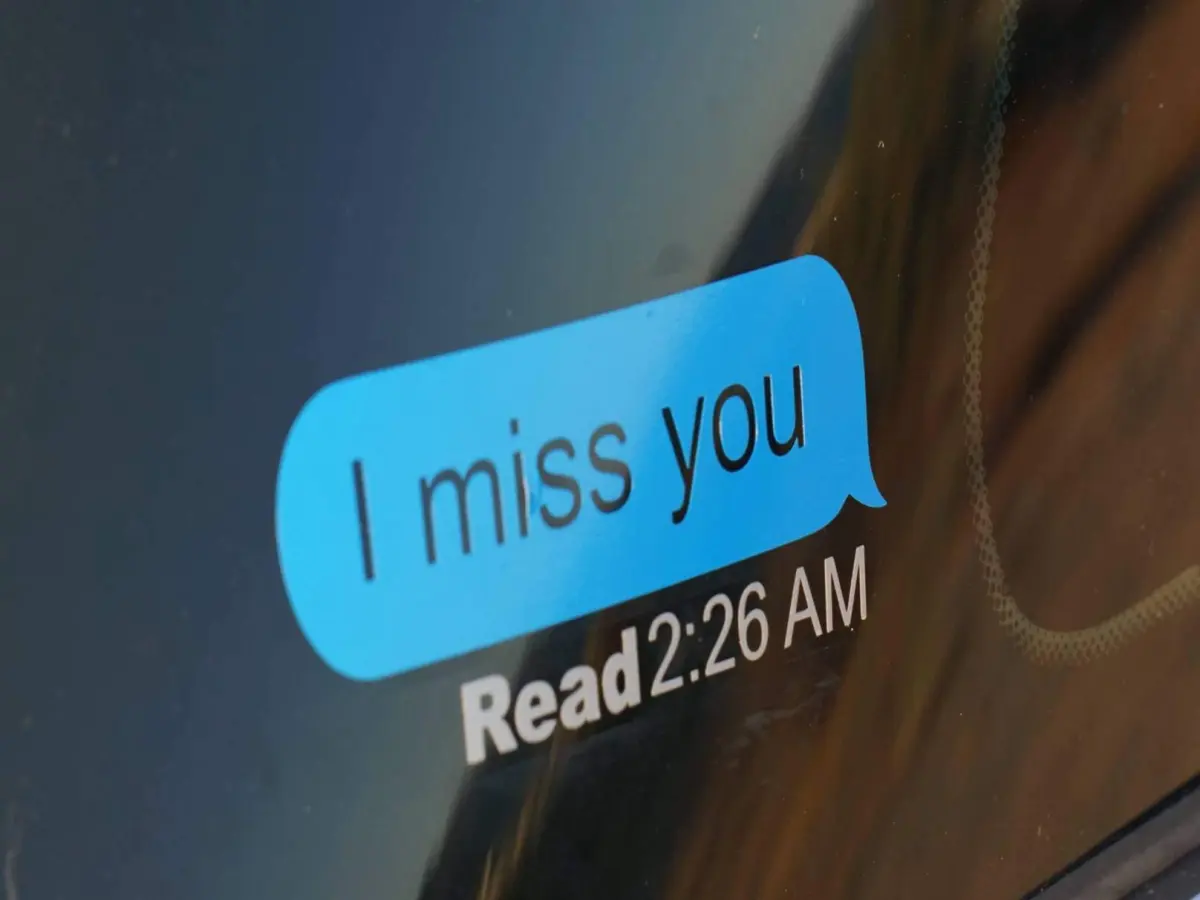 SADBOYZ I Miss You Vinyl Decal Car Window Sticker die Cut Custom Colors sadboys Phone Sticker gbc imy Sticker