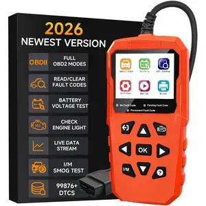 OBD2 Scanner,V880  Scanner Diagnostic Tool:  Check Engine Code Reader with Reset,Live Data & Freeze Frame,Mode 6, Mode 8, OBDII Scan Tool for  OBD II Protocol  Since 1996