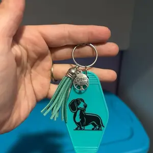 Dog lover keychain