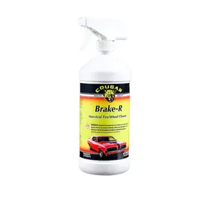 Cougar Brake R Cleaner Non Acid Tire & Wheel Cleaner 32 Oz.