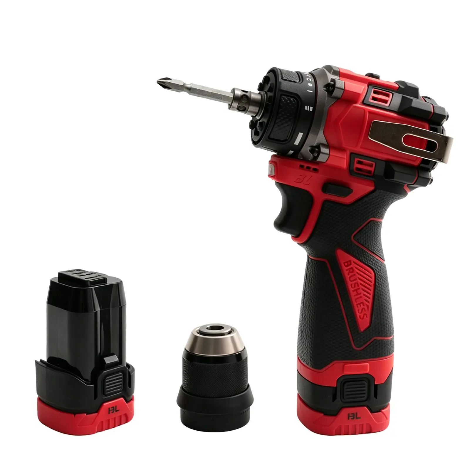 daily drills set 16V Compact Brushless Mini Drill Tool Set, Cordless Drill & Screwdriver with Quick-Change, High Torque, Pure Copper Motor, Variable Speed, Rechargeable Lithium-Ion Battery & Charger, DIY Gadget Tool for Home Use，everyday repair，mini drill