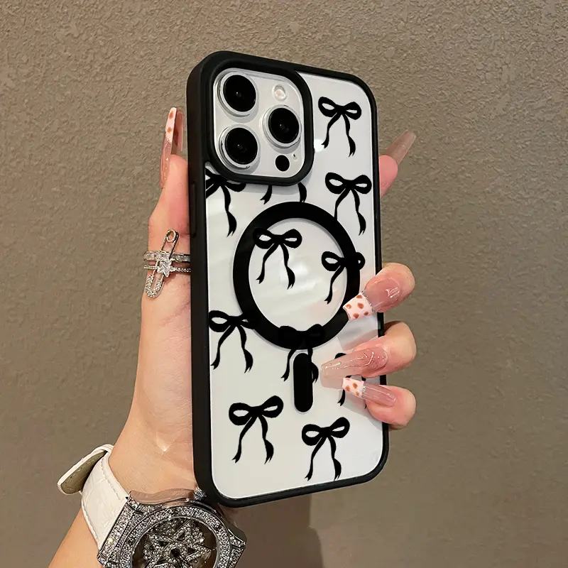 Premium Case for iPhone11/12/13/14/15/16/promax Black bow y2k cased Ready, Anti-Fall,Springtok,and Ultra-Thin Design |     Perfect for Everyday Use Protector Screen Protector Aesthetic Resistance Cover Protection