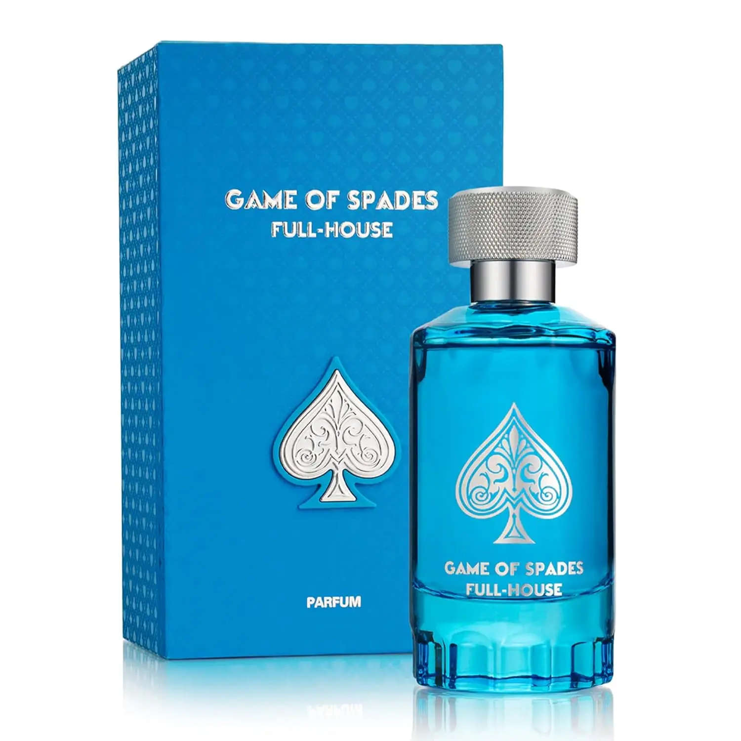 Game of Spades Full House Eau De Parfum Spray | 3.4 oz (100ml) | Cinnamon, Oud Wood, Neroli, Orange, Ginger Scent | Long Lasting Fragrance for Men and Women (Unisex)