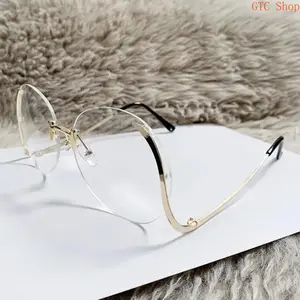 Big Frame Round Geometric Sunglasses for Women and Men, Trendy Cool Metal Fashion Eyewear, Mirror Coated Lenses, Oversized Stylish Frame Structure, Effective UV Sun Protection, Daily Outdoor Driving Casual Street Fashion Wear