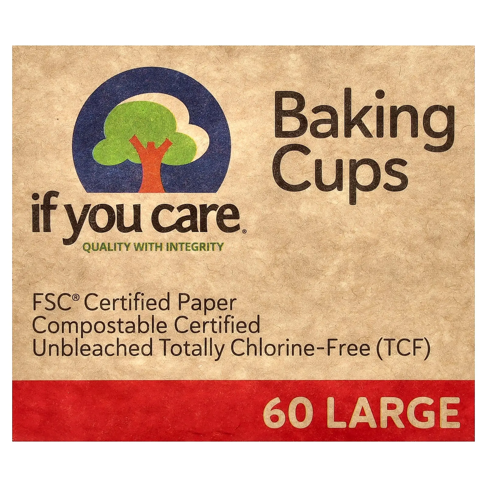 If You Care Baking Cups, Large , 60  Count