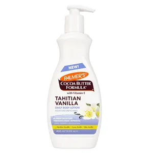 Palmer's Cocoa Butter Formula Tahitian Vanilla Body Lotion, 13.5 Oz, Daily Moisturizing Lotion for Dry Skin with Shea Butter & Vitamin E, Hydrates & Protects, Helps Provide 48-Hour Deep Moisture
