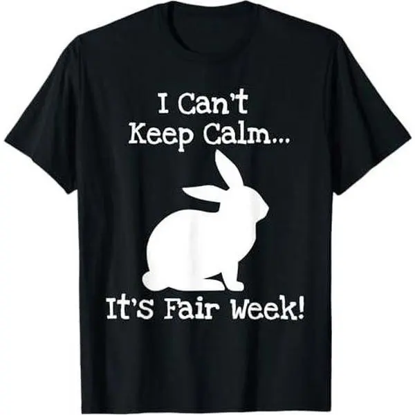 State and County Fair Show Rabbit Farm Animal Showing T-Shirt