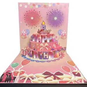 Deluxe 3D Pop-Up Birthday Card