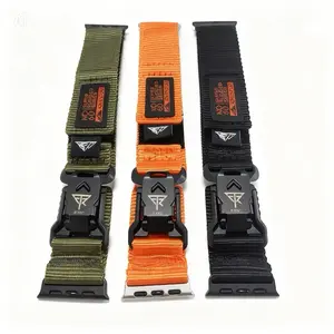 Apple Watch Band for Gym & Outdoor Training ETR Performance Woven Nylon Strap with Buckle Lock for Daily Wear Gym Sessions & Outdoor Activity