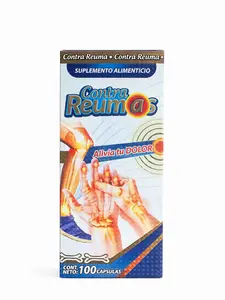 Contra Reumas 100 Tabs con Ortiga de Mexico for Joint Health supplements eocute natural capsules