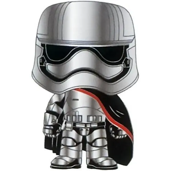 Funko POP! PINS - Star Wars Captain Phasma New 3D Molded Metal 4-Inches Tall Collectible Pin
