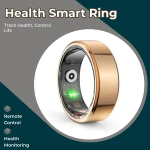 Smart Ring Fitness Monitor Heart Rate Blood Oxygen Sleep Tracking Movement Step Counting for Outdoor Sports Wearable Durable