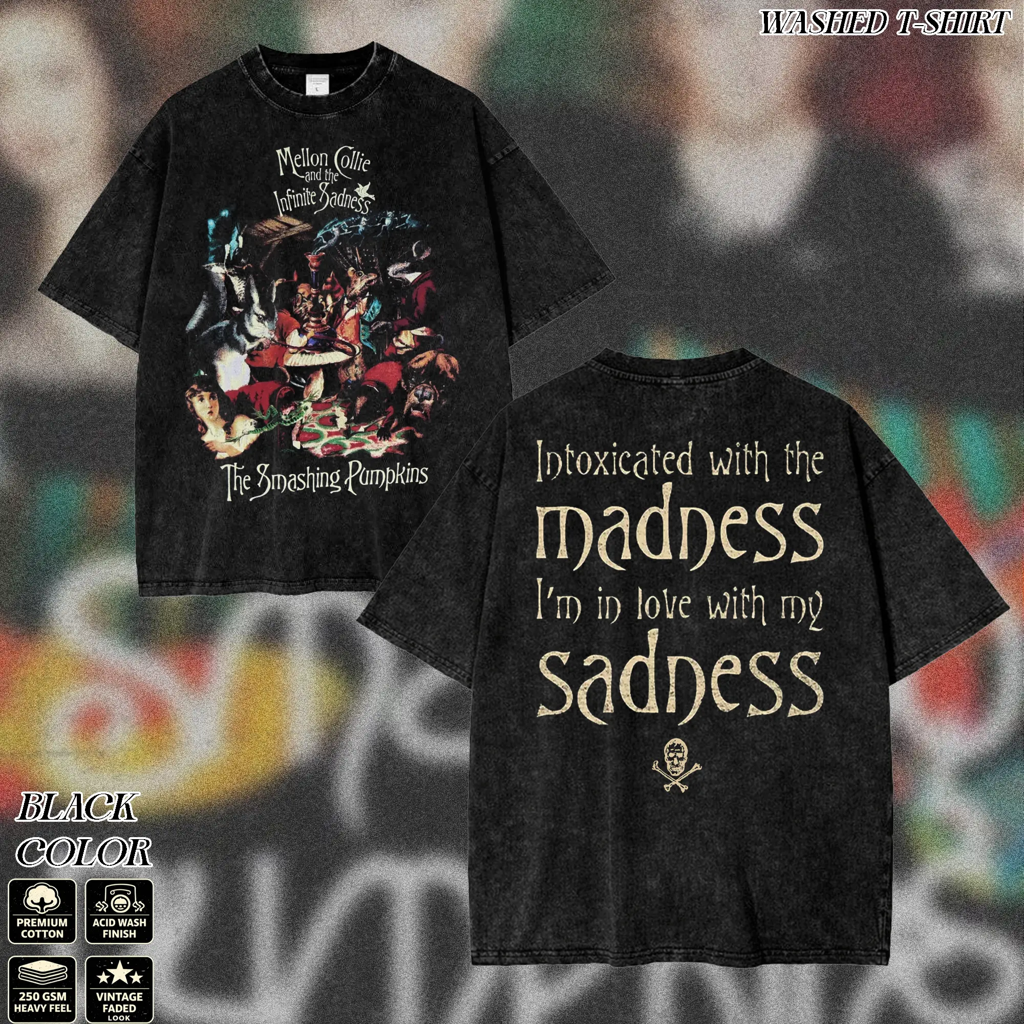 Washed T-Shirt V16