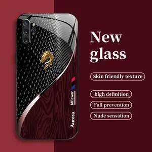 Suitable for [Galaxy Note 10 Plus] Personality, simple and domineering dragon pattern, creative business, high-end anti-fall glass mobile phone case, affordable, anti-fall and anti-fingerprint 995