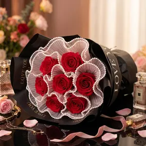 Pearl Wave Lace Flower Bouquet Netting, Gift Wrapping, Holiday Floral Arrangement, DIY Multi-Color Options, Florist Supplies