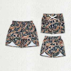 Family Matching Alert! Mama & Me Camo Shorts for Your Summer Adventures Comfy Fabric kids clothing Bottom
