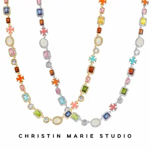 Solstice Gemstone Necklace With Opal