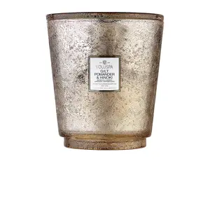 Voluspa 5-Wick Hearth Candle in Gilt Pomander & Hinoki