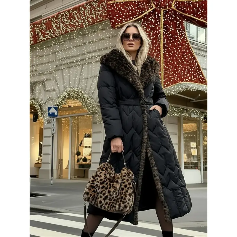 zara fur coat white leopard - TikTok Shop