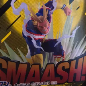 Anime figure Allmight ichiban kuji last one prize figure