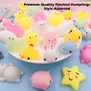 Random 30 Soft Plush Animals, Party Gift Random Send, Cute Mini Animal Fillers, Classroom Prizes Back-To-School Birthday Gifts for Boys Girls