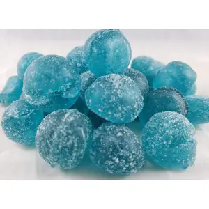 Blueberry Hard Candy Drops 3-Pack - 13.5 Ounces of Candy blue  candy