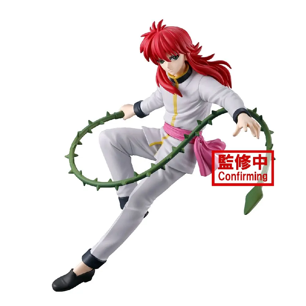 YU YU HAKUSHO ANKOKU Bujutsukai Kurama Figure - Authentic Collectible with Corrected Details and Authentic Artwork