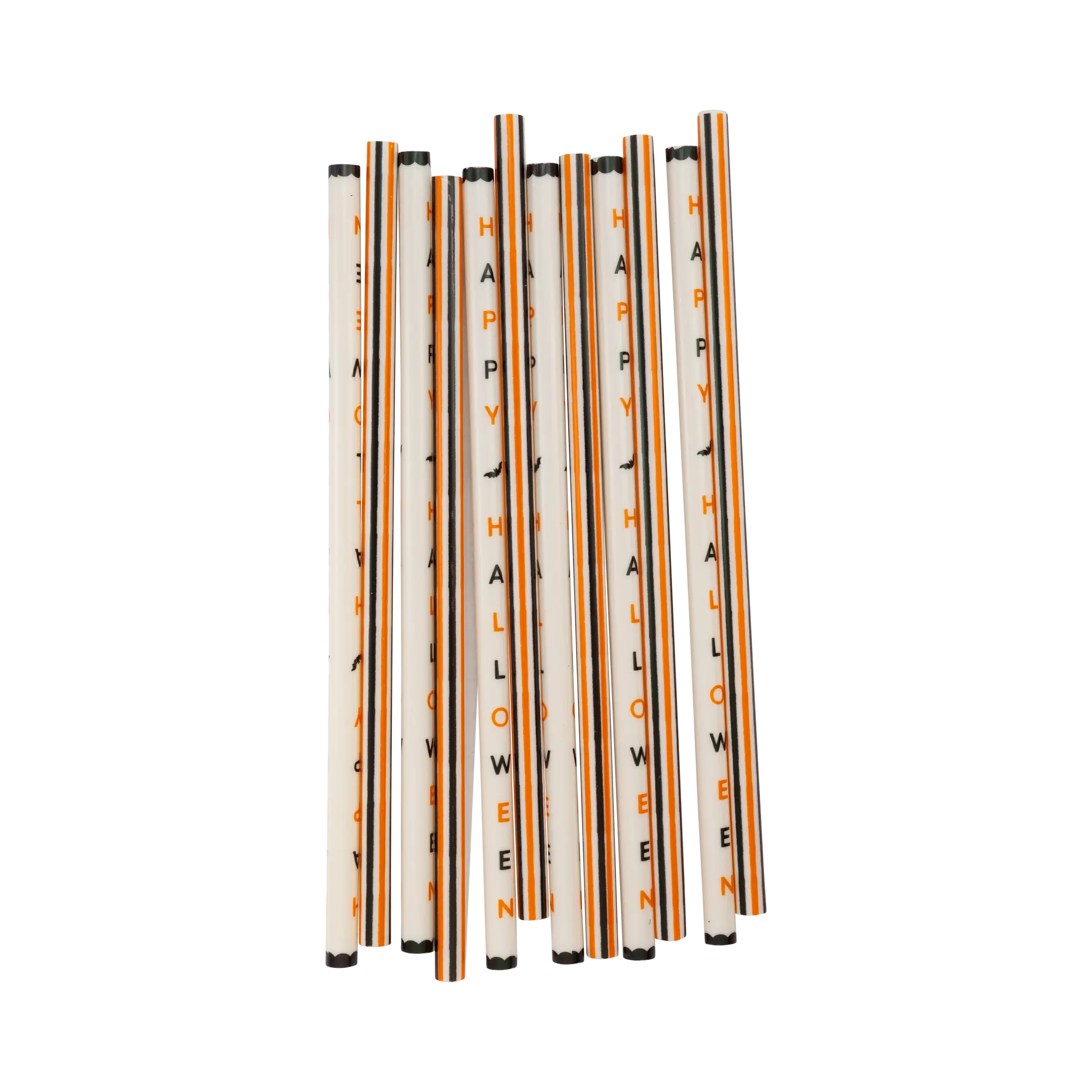 Happy Halloween Reusable Straws